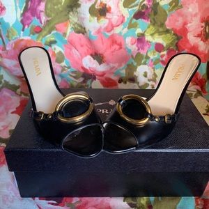 Prada shoes with cute heels!